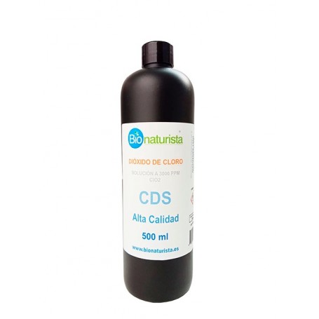 CDS- Dióxido de Cloro 500ml Alta Calidad [3000 ppm]